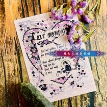  LOVE ATTRACTS LOVE ENHANCES ATTRACTION CHARM LOVE DRAWING WITCH MAGIC PARCHMENT