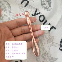 Eye massager small Roller massage stick zinc alloy firming law massage pick stick mermaid metal plate