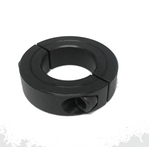 Separable fixed ring positioning ring retaining ring double groove sleeve carbon steel blackening inch system 1 4 -3