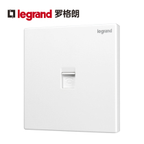 TCL Rogrand telephone socket switch panel 86 style ceremony series Magnolia white telephone voice socket panel