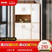 Shoe cabinet home door 2021 new explosive entry door integrated wall porch cabinet large capacity living room balcony cabinet
