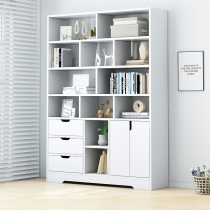 Drawer storage cabinet Living room wall locker thickened multi-layer wooden locker Household sundries finishing cabinet