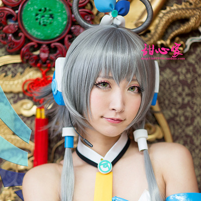 taobao agent Vocaloid, sword, wig, cosplay