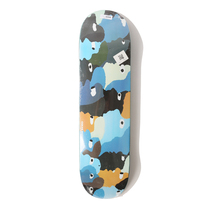  Spot tide play POLAR multicolored abstract head pattern skateboard board surface