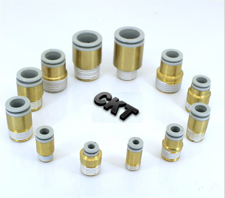 CKT brand thread pass-through quick plug KQ2S04 6 8 10 12 16-M5 01 02 03 04S
