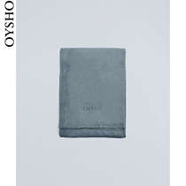 Oysho sea blue fitness sweating yoga towel portable cushion cloth towel blanket 14165880010