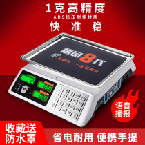 Large Red Eagle Electronic Scale Commercial Pendulum Stall Small Precision Electronics Weighing Household Kitchen High Precision Weighing Platform Scales