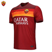  Official 20-21 season Rome home jersey short-sleeved fan version of the jersey Game print team uniform Serie A