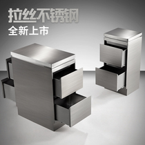 Douyin same 3AM tool cabinet subnet red stainless steel barber shop hair salon special tool cabinet can be customized