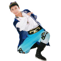Xinjiang Uyghur ethnic minority adult Hui Kazakh stage performance costume dance performance costume male