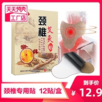 Agrass Cervical Spine Paste Cream Shoulder Neck Rich Bag Elimination Ai Leaf Hot Compress Patch Neck Acid Pain Patch Moxibustion Self Fever