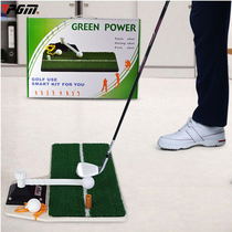 Indoor golf accessories rotating stick practice mat Home Mini swing practice simulator portable pad