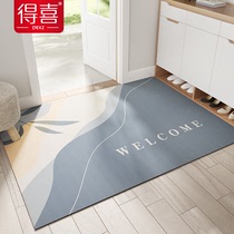 Access door floor mat household simple doorway non-slip mat doormat door mat disposable entrance carpet can be cut