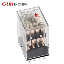 Xinling HHC68BL-4Z HH54P L MY4N AC220V socket type small electromagnetic intermediate relay