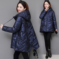 Pregnant women winter cotton-padded jacket coat 2020 Korean version of loose size down cotton-padded clothes big belly cotton-padded winter winter pregnancy