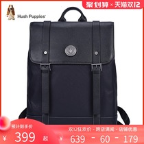 Duddler shoulder bag mens large capacity computer bag travel bag fashion English schoolbag leather business backpack