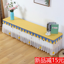Non-slip TV cabinet cover cloth fabric lace rectangular tablecloth tea table mat table cloth living room cover towel dust cover cover