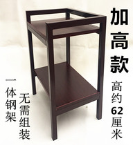 Mahjong machine coffee table High and thick wooden tea stand Mahjong table Chess room special supporting small tea table Tea table