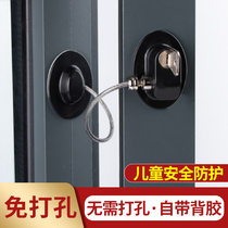  10 punch-free cabinet locks cabinet locks baby safety cabinet door locks anti-pinch hands baby anti-opening refrigerator locks
