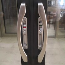 Hollow door handle glass door handle sliding door handle sliding door handle light aluminum alloy large handle balcony door handle