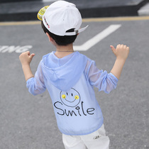 Childrens sunscreen clothes thin breathable little boy 2021 new summer baby Korean version of the boy coat sunscreen clothes