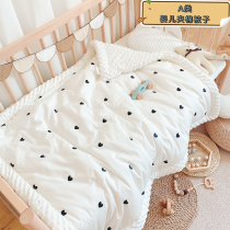 Baby quilt pure cotton spring and autumn thin cotton Baby Doudou soothing blanket Newborn autumn and winter quilt four seasons universal