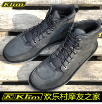 KLIM Black Jack motorcycle casual retro riding shoes full leather tooling riding boots motorcycle riding shoes