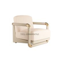 Postmodern light and luxurious single sofa chair Imagery House Designer Creative Leisure Chair Sales office in talks for furniture