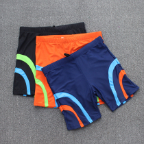Small discount five points swimming trunks training long swimming trunks mens sports conservative tight swimsuit adult swimming