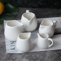 Ceramic mini coffee milk jug milk jug small Milk Cup with handle small Milk Cup without handle milk can Western creative sauce cup