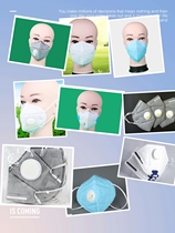  Dust mask Dust grinding industrial workshop welding decoration men and women ash powder activated carbon breathable breathing valve coal mine