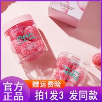 A candy scrubbing chicken piker star sharing silky muscle deep cleaning pores