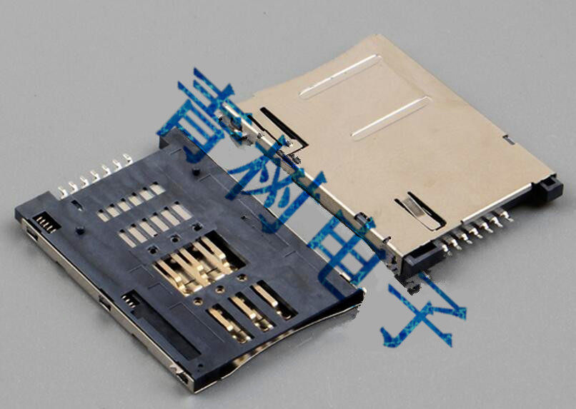  0 33 6 1 SIM Card Holder Self elastic Slot 6P 1P Tablet Computer 