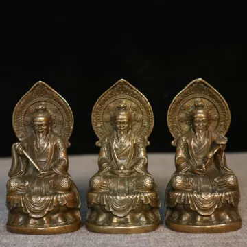 銅製 三清三聖仏像 玉清上清太清 仏堂 置物 工芸品 三清神像铜-三清神像铜促销价格、三清神像铜品牌- 淘宝