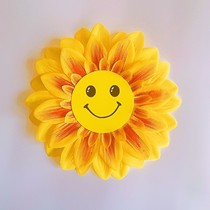Creative Dance Props Sunflower Wrist Flower Children's Sunflower National Day Red Song Chorus Group Performance Handband