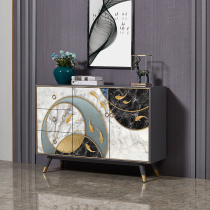 Light luxury bucket cabinet Entrance hall decoration cabinet Modern simple American shoe cabinet Door cabinet Dining side cabinet Solid wood locker
