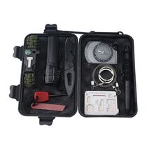 Multifunctional survival kit SOS first aid box Field outdoor portable survival emergency kit Survival box Portable