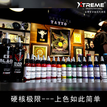 American hardcore extreme tattoo tattoo color Xtreme commonly used 12 color color set 1ozPK Itno