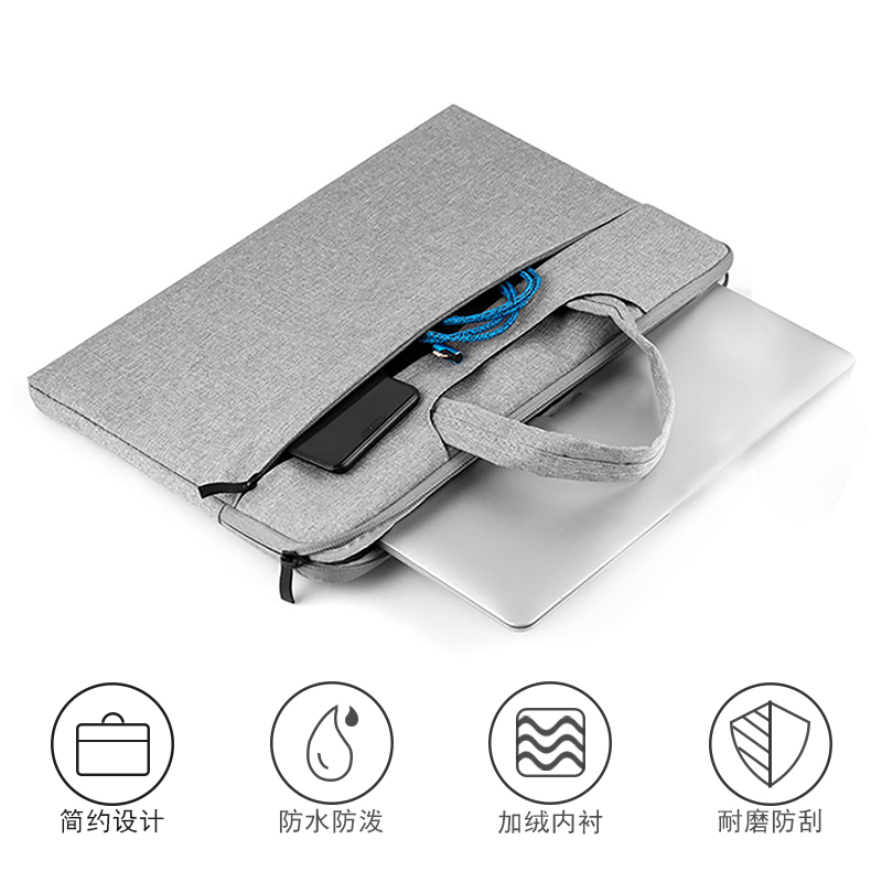 Kubi ルービックキューブ Xiaoku タブレット 2 タブレットプラスベルベット収納袋 11 インチ T1020 学習タブレットシンプルな防水ハンドバッグインナーバッグに適しています