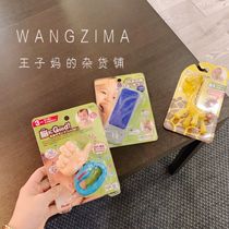 Spot Japanese native people baby thumb remote control gum soothing toy