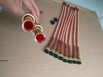 Gree air conditioner original bellows hose 16mm copper pipe 19mm hose red copper threaded pipe air conditioner copper pipe