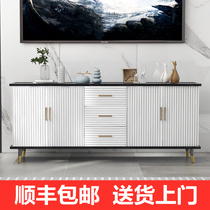 TV cabinet Light luxury household small household coffee table combination Modern simple bedroom economical floor cabinet Living room small cabinet