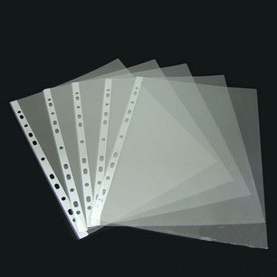 A4 data bag 11-hole protective bag protective sleeve core cover bag 11-hole film transparent file bag 100