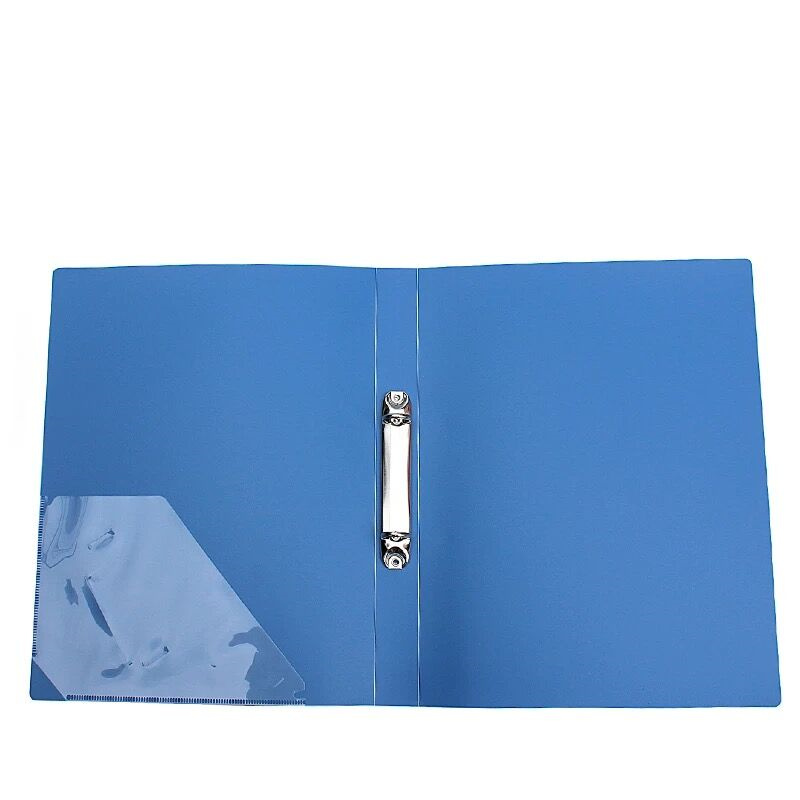 A4 plastic 2 hole binder folder 3 hole clip punch plastic insert bag binder file folder