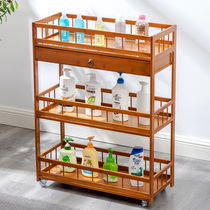 Beauty cart trolley beauty salon special tool cart high-grade beauty cart three-layer beauty instrument storage shelf