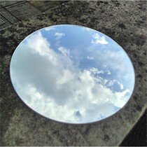 Acrylic round small mirror Explosion-proof plastic mirror that cant be broken Childrens safety mirror can be affixed