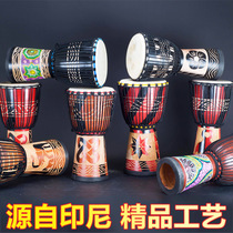 African drum tambourine childrens kindergarten 8 inch 12 inch sheepskin beginner 10 inch professional adult hand pat Lijiang drum