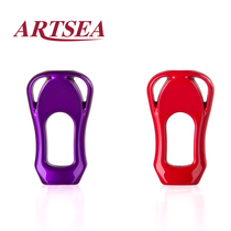 Water drop wheel modification grip pill carbon hollow lightweight design only 3 8 grams of fishing thread wheel crank shaft accessories 2 installed