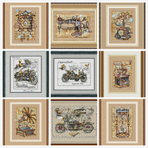 Liu Nian Splendid DMC cross-stitch non-printed retro series