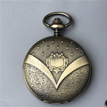 Pocket watch old automatic mechanical watch antique pure copper antique old watch belt chain old watch collection gift